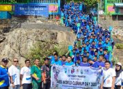 Dukung WCD, SMP N 1 Palmatak Gelar Bersih Sampah Lingkungan Sekolah