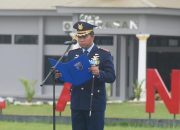 Menghormati Jasa Para Pahlawan, Lanud Raden Sadjad Natuna Laksanakan Upacara Hari Pahlawan Tahun 2023