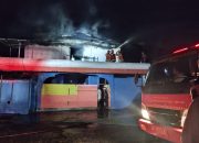 Rumah Warga Teluk Baruk, Natuna Terbakar