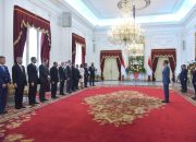 Presiden Jokowi Terima Surat Kepercayaan 12 Duta Besar Negara Sahabat