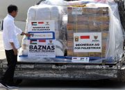 Presiden Lepas Bantuan Kemanusiaan Tahap ke-2 ke Palestina