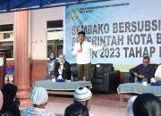 Salurkan Sembako Subsidi di Pulau Buluh, Wali Kota Batam Janji Bangun Infrastruktur Jalan