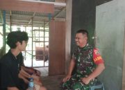 Serda Bambang Komsos dengan Warga Desa Temburun Anambas