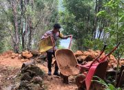 Membangun Sinergitas, Bhabinkamtibmas Siantan Utara dan Warga Bersatu dalam Karya Bakti