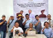 Pasangan Saibansah-Parna Deklarasi Menjadi Calon Ketua PWI Kepri dan Ketua DK