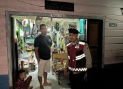 Cegah Tindak Kejahatan, Polsek Palmatak Patroli Dialogis ke Warga