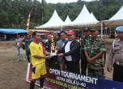 Wabup Anambas Berharap Turnamen Sepakbola di Desa Matak Jadi Tradisi Tahunan 