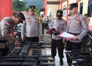 Kapolres Anambas Cek Langsung Senpi Dan Ranmor Dinas