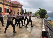 Latihan Borgol Sat Samapta Polres Kepulauan Anambas untuk Peningkatan Keterampilan Bela Diri
