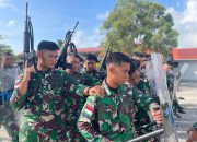 Lanal Ranai Latihan Simulasi Penindakan Huru-Hara