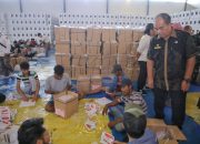 Bupati Asahan dan Forkopimda Tinjau Gudang Logistik Pemilu 2024 KPU