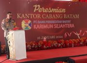 Peresmian Kantor Cabang BPR Karimun Sejahtera di Kota Batam Dukung Pertumbuhan Ekonomi dan Keamanan