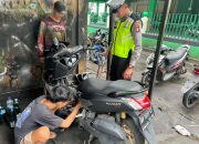 Polres Anambas Razia Knalpot Blong dan Helm 