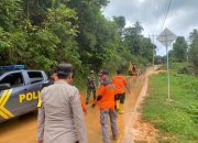 Bencana Tanah Longsor Lumpuhkan Arus Lalu Lintas di Palmatak