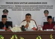 Bupati Natuna Catat Kemajuan Pembangunan pada 2023