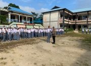 Jelang Pemilu 2024, Sat Binmas Polres Anambas Binluh Kamtibmas ke SMA Negeri 1 Siantan