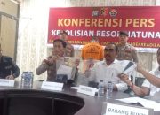 Polres Natuna Tangkap Tersangka Tindak Pidana Curat