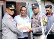 Sambut Ramadhan 1445 H, Polres Anambas Barbagi Bansos ke Warga Kurang Mampu