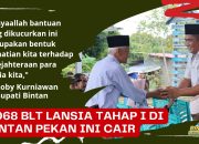Pemkab Bintan Mulai Salurkan BLT Lansia