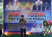 Buka Puasa Bersama, Bupati dan PWI Asahan Santuni Anak Yatim hingga Janda