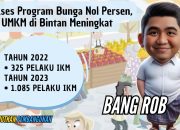 Sukses Program Bunga 0 Persen, IKM di Bintan Meningkat Jadi 1.085 Unit