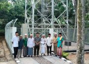 Tower Telkomsel On Air di Dua Desa Babat Supat, Warga Ucapkan Terima Kasih ke Pj. Bupati Apriyadi Mahmud