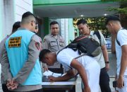 50 Casis Bintara Polri Polres Anambas Lulus Rikkes Tahap I