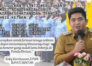 Bupati Bintan Usulkan 1.473 Formasi ASN Tahun 2024