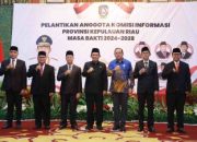 Lantik Lima Anggota KI, Gubernur Kepri Tekankan Pentingnya Jalankan UU KIP