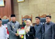 DPRD Kepulauan Anambas Gelar Rapat Paripurna Persetujuan Bersama Tiga Ranperda