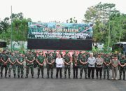 Kasrem 033/WP Pimpin Apel Gelar Pasukan Pengamanan Pilkada Serentak 2024