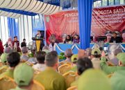 Bupati Bengkalis Kukuhkan Satlinmas Desa dan Kelurahan untuk Empat Kecamatan
