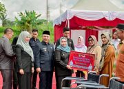 Bupati Bengkalis Salurkan Alat Penampungan Air Hujan dan Sarana Prasana Panti Asuhan
