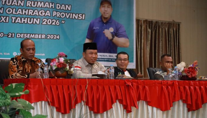 KONI Siak Gelar Rakerkab 2024, Menuju Sukses Tuan Rumah Porprov Riau XI Tahun 2026