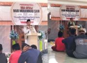 Ratusan Pelajar dan Masyarakat Desa Rejai Peringati Isra Miraj di Masjid Mujahidin