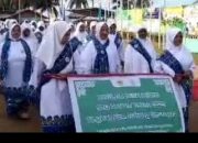 Desa Cempa Kirim 55 Kafilah dalam Pawai Ta’aruf STQH ke-IV Kecamatan Bakung Serumpun