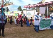 Plt Camat Bakung Serumpun Lepas Pawai Ta’aruf STQH Ke-IV di Desa Cempa