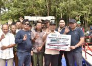 Pemkab Bengkalis dan BRK Syariah Serahkan Bantuan Speedboat Ambulance untuk Warga Dusun Bagan Benio