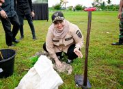 Bupati Bengkalis Ikuti Penanaman 10 Ribu Pohon di Dumai