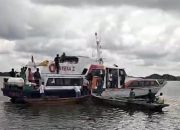 Kapal Fery MV Arena II Kandas di Perairan Pulau Senang, Seluruh Penumpang Berhasil Dievakuasi Selamat