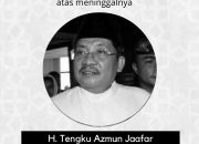 Tokoh Riau H. Tengku Azmun Jaafar Wafat, Bupati Bengkalis Sampaikan Duka Mendalam