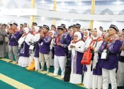 Sebanyak 167 Jamaah Calon Haji Asal Bengkalis Kloter 12 Resmi Dilepas Menuju Embarkasi Haji Batam