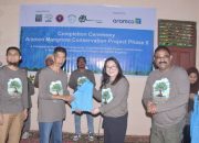 Bupati Bengkalis Harap Program Konservasi Mangrove Aramco Berlanjut ke Fase Ketiga