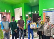 Polsek Daik Lingga Salurkan 50 Paket Sembako dalam Rangka HUT Bhayangkara ke-79