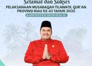Ketua DPRD Ajak Masyarakat Sukseskan MTQ Tingkat Provinsi Riau di Bengkalis
