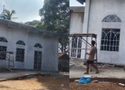 Jumat Berkah di Pulau Bukit: Warga Gotong Royong Mengecat Masjid dan Perbaiki Gorong-Gorong