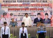 26 Calon Paskibraka Bintan Ikuti Pemusatan Pendidikan dan Pelatihan