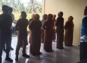 Camat Katang Bidare Ingatkan Pentingnya Semangat Kerja dalam Apel Pagi