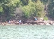 Warga Cempa Lingga Berharap Jembatan, Demi Keamanan Siswa yang Berjalan di Pantai