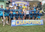 Wabup Raja Bayu Apresiasi Semangat Pemuda di Turnamen Ikapri 2025, Sri Tanjung Jadi yang Terbaik